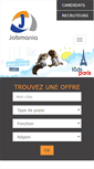 Mobile Screenshot of jobmania.fr